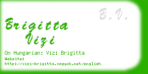 brigitta vizi business card